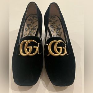 Gucci Magala Velvet Loafers
